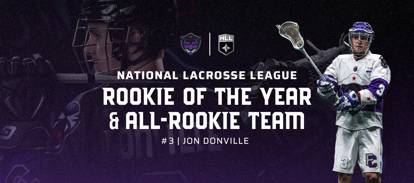 Jonathan Donville Named 2022-23 National Lacrosse League Rookie of